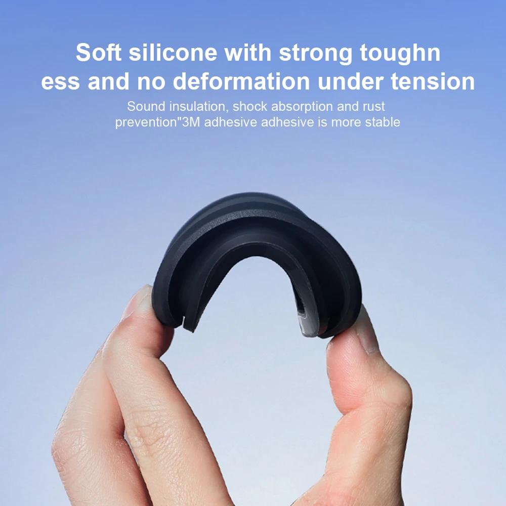 4-Pack Silicone Door Lock Buckle Protective Cover for Tesla Model 3 Y X S Highland Juniper Interior Moulding