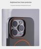 Magnetic Thin Ring iPhone 15/16 Pro Max Color Block Lens Frame Case - Skin-Friendly Protective Design