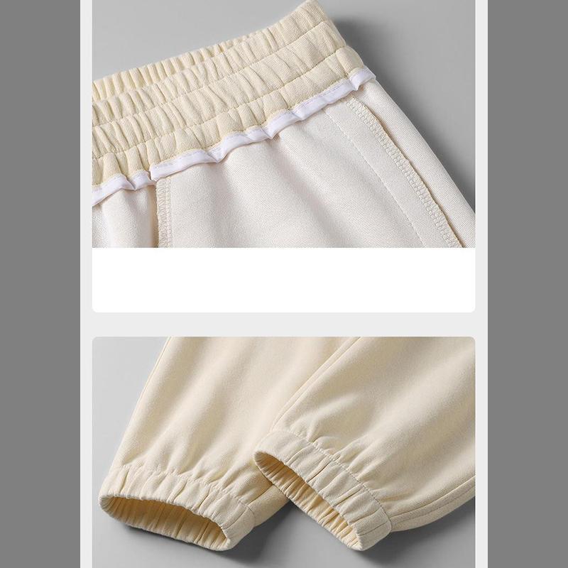 Spring and Autumn Fashion Men's Leggings, Plus Size Men's Pants, Loose Casual Sweatpants Straight Tube Pants