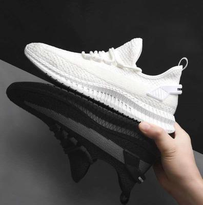 Ležérní pánské boty, Nové jarní, podzimní a letní sportovní boty, Prodyšné pletené boty, Pánské síťované boty