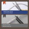 Outdoor Waterproof LED Strip Light, 220V COB, Self-Adhesive, Super Bright White, Suitable for Living Room and Ceiling.
