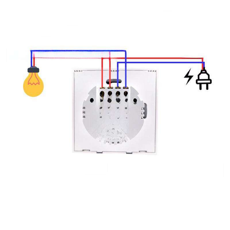 Senzor Infraroșu Tip 86: Comutator cu vală standard britanic/european hands-free