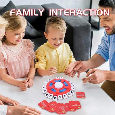 Desková hra přemýšlení rychlé rodinné setkání písmenková hra španělská hra