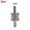 Fuel Non Return Check Valve 6/8/10/12mm Aluminium Alloy Petrol Diesel Water Fuel Line One Way for Peugeot Renault