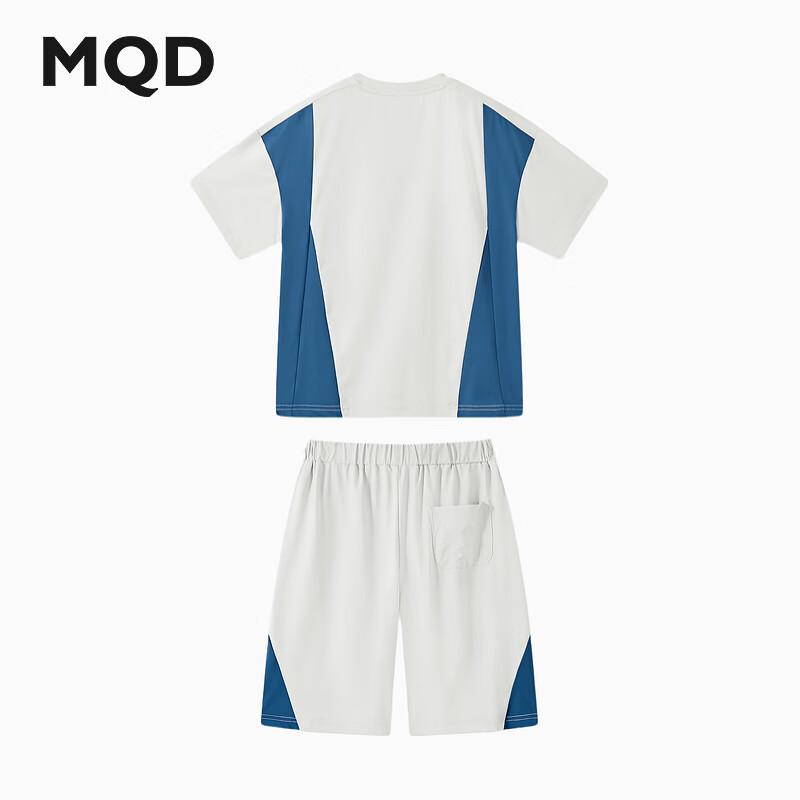 MQD Boys  Summer Football Short Sleeve & Shorts Set 110cm