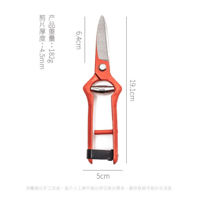 Секатор, Специальный секатор для обрезки веток, Толстый секатор из марганцевой стали, Экономящий силы секатор для плодовых деревьев, Садовые инструменты