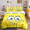 Yellow Face with Eyes. Bedding Sets Duvet Cover Sets Duvet Covers Pillowcases(1 * Duvet Cover 2 * Pillowcases, Without Duvet Insert)