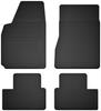Rubber Car Mats, Set of 4, Universal For: Renault Megane III Hatchback, Coupe, Grand Tourer, Station Wagon (2008-2015)