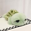 22-28CM Kawaii Cartoon Simulation Anime Big Eyed Turtle Stuffed Animal Plush Toy Children's Cute Turtle Handmade Doll Gift