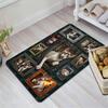 Cats Art Pattern Rug Floor Mat for Living Room or Bedroom Soft and Comfortable Carpet a Gift for Birthday and Holiday.