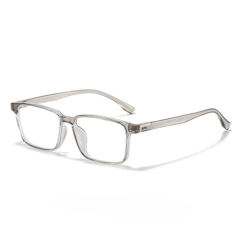 Fashion Square Frame Plain Glasses Men'S & Women'S Ultra-Lightweight  Blue Light Blocking Eyewear Comfort Business Glasses