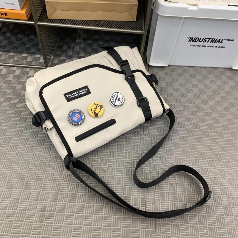 Men's Shoulder Bag Campus Student Classes Bag Women Large Capacity Crossbody Bag