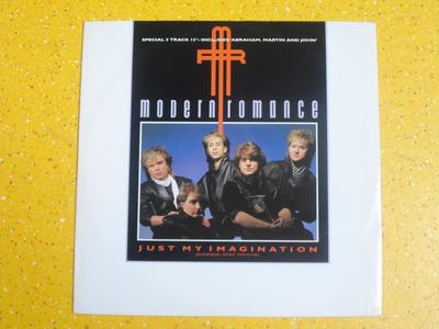 12inch Record MODERN ROMANCE - Just My Imagination (Running Away W RCAT407 RCA 1984 UK Pop Used