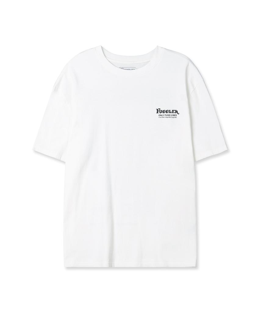 Peogeulleo Monster Graphic T-Shirt (White)