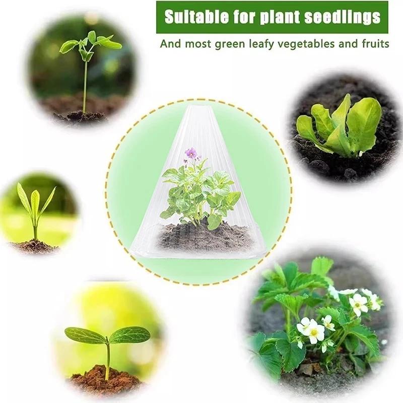 Plant Protective Cover Vegetable Garden Supplies Accessories Snail Collar Seedling Caps Agricultural Mini Greenhouse Tools