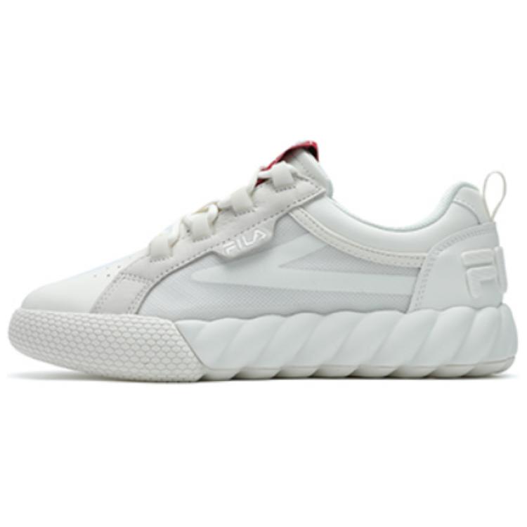 New FILA CAMPO Wear Resistant Low Top Skateboard Shoes Women's White F12W423208FSA
