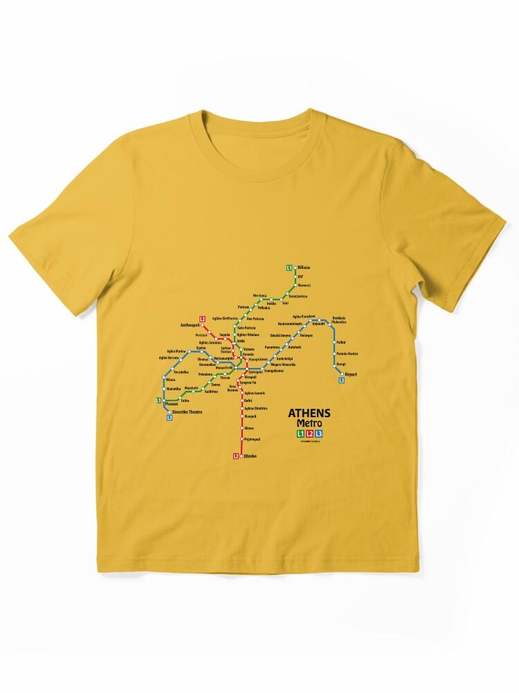 Metro ATHENS Metro Network Essential T-Shirt