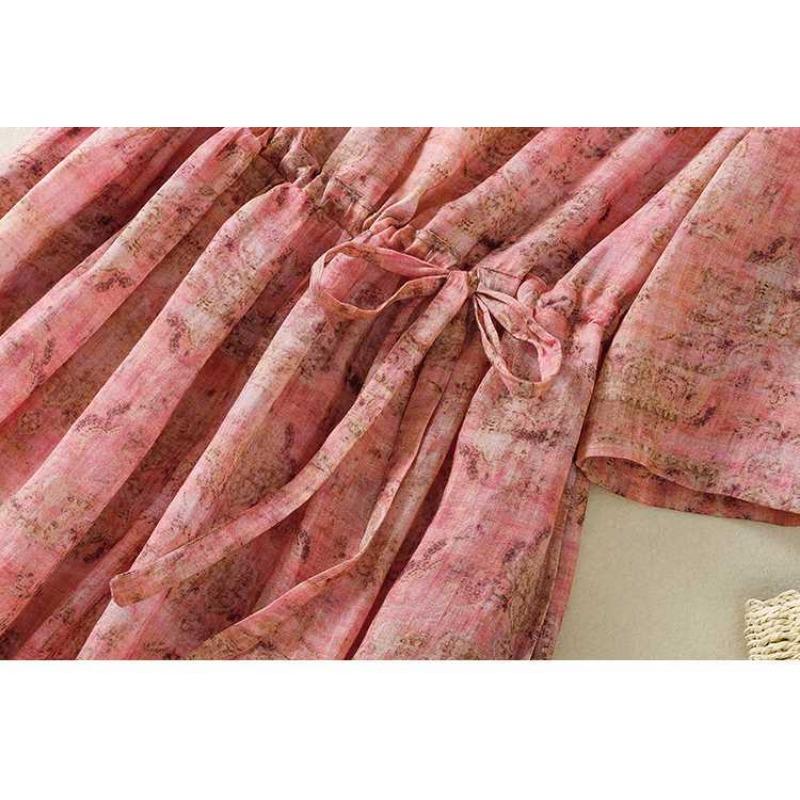 Women's Striped Cotton Dress