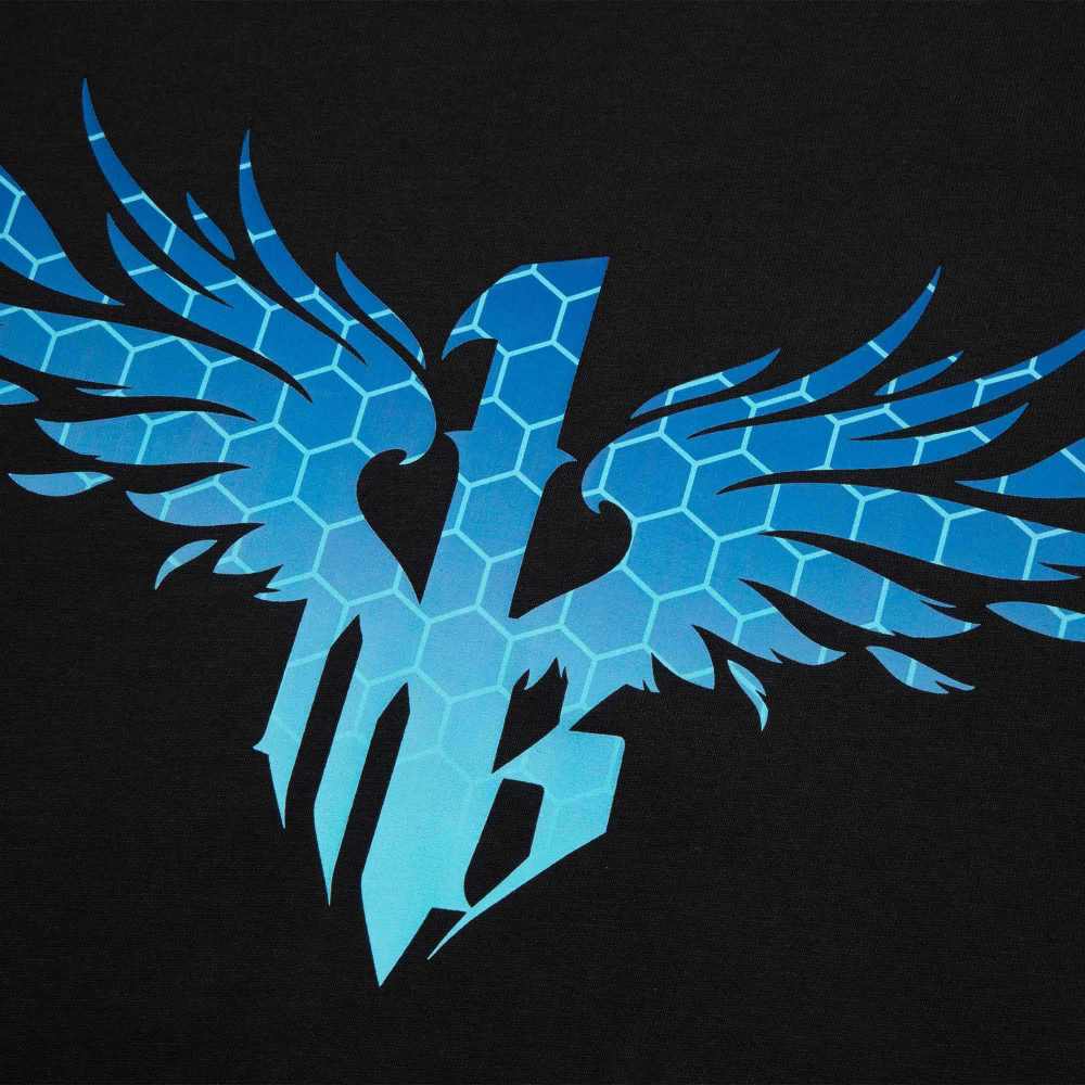 Puma X Melo X Fade Tee Gradient Logo Print Crew Neck Short Sleeve T-Shirt Men Tops Black 625496-01