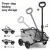 Pet Stroller for Dogs To Go Out Foldable Lightweight Small and Medium-sized Dog Stroller for Walking Dogs