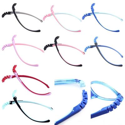 Bicolor Snap-on Children Spectacle Frame Glasses Arm Replacement Leg Eyewear Accessories