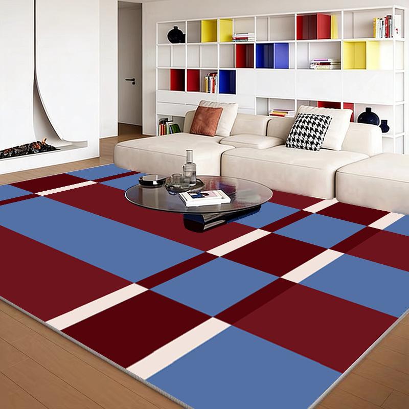 Retro Bauhaus Style Large Area Living Room Carpet