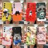 For Samsung Galaxy A25 2023 Case SM-A256B Cover Astronaut Soft Silicone Funda For Samsung A55 A35 A25 5G A 25 Protector Bumper