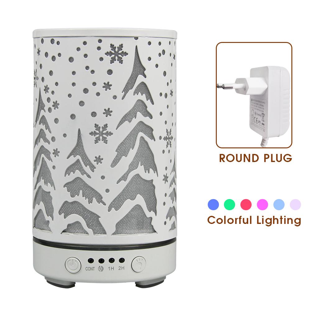 

Функция таймера Аромадиффузор Полый ствол Увлажнитель воздуха Аромадиффузор для спальни со светодиодной подсветкой Humidificador para aromaterapia