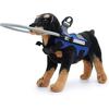GabeFish Blind Dog Safety Gear, Anti-Collision Ring for Dogs, Reflective Bumper Collar Blue-Upgrade Small