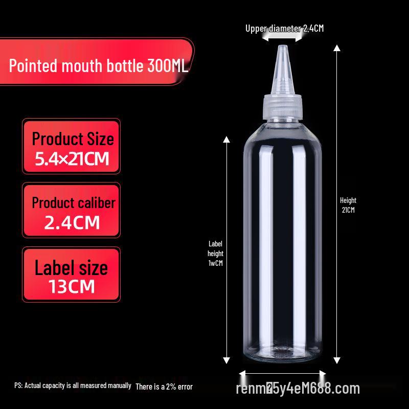 Transparent Squeeze Bottle for Ink/Paint/Pigments, 15/30/50/100ml, Empty for Sand Painting/Color Dispensing.