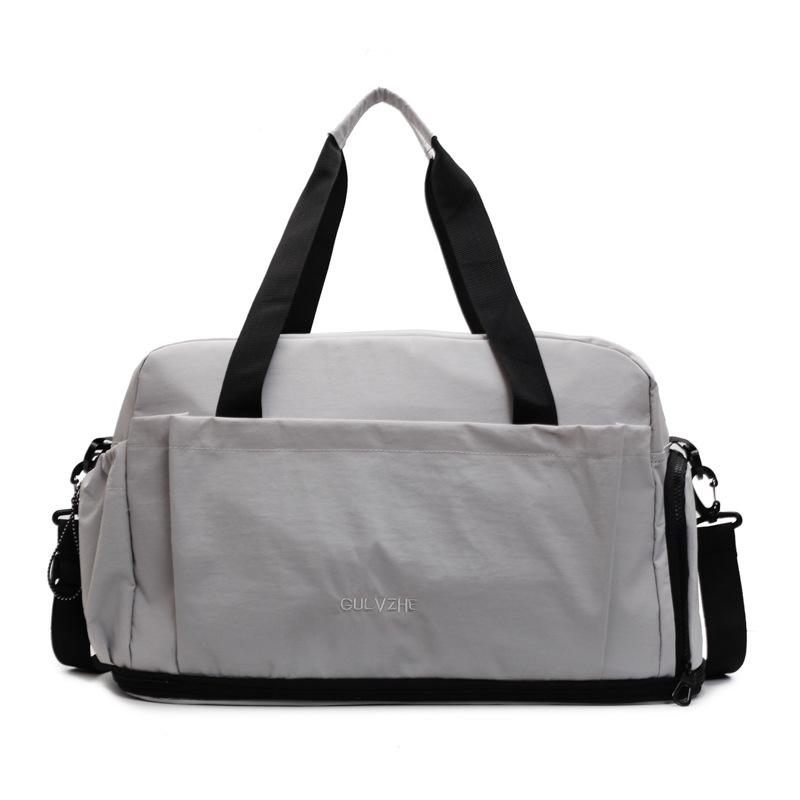 

Нова дорожня сумка: Містка, Легка та Модна Сумка для Йоги та Фітнесу сірий колір