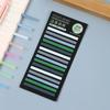 300 Sheets Rainbow Index Memo Pad DIY Decoration PET Kawaii Rainbow Notes Stationery Sticky Notepads Children