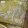 50*145cm Wave Lava Weave Jacquard Fabric Shiny Glossy Heavy Embroidery Texture Designer Fabric For Sewing Coat Jacket Pants