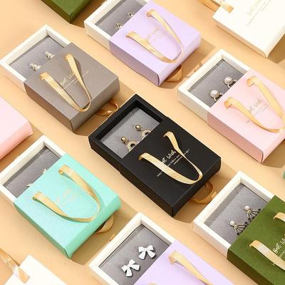 Beliebtes Schmuckkästchen-Set: Lager-Schubladen-Handtasche für Ringe, Armbänder, Halsketten und Ohrringe