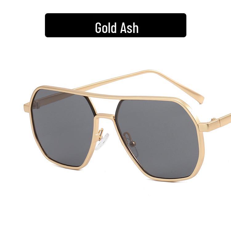 

Мужские модные солнцезащитные очки с двойной переносицей для вождения с защитой от УФ-лучей 2022 As shown