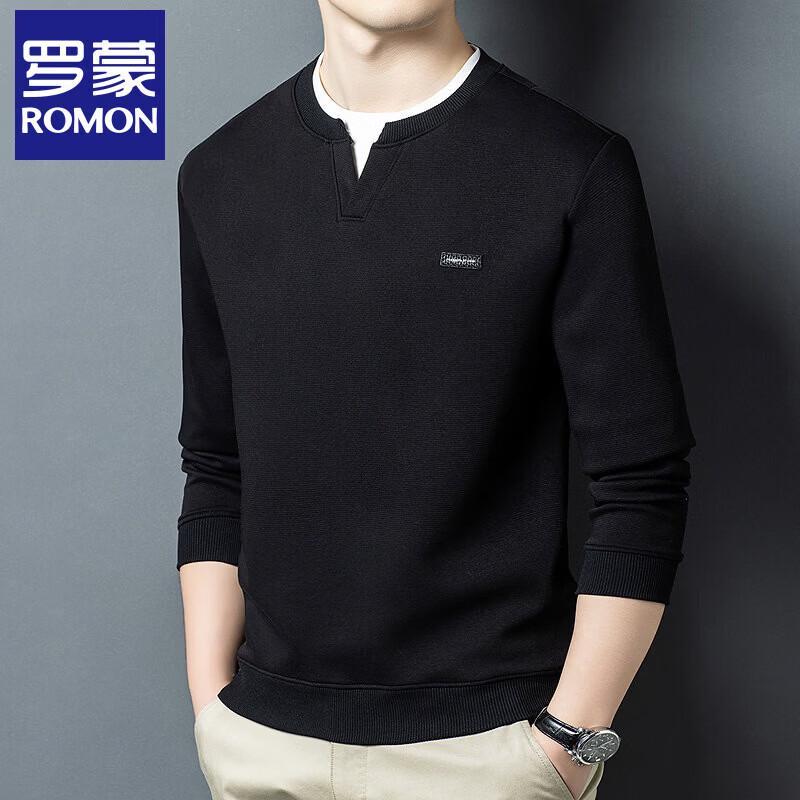 Men s Casual Long-Sleeve T-Shirt L