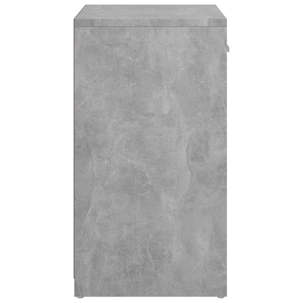 Vidaxl Ławka Z Miejscem Na Buty, Szarość Betonu, 94,5X31X57 Cm