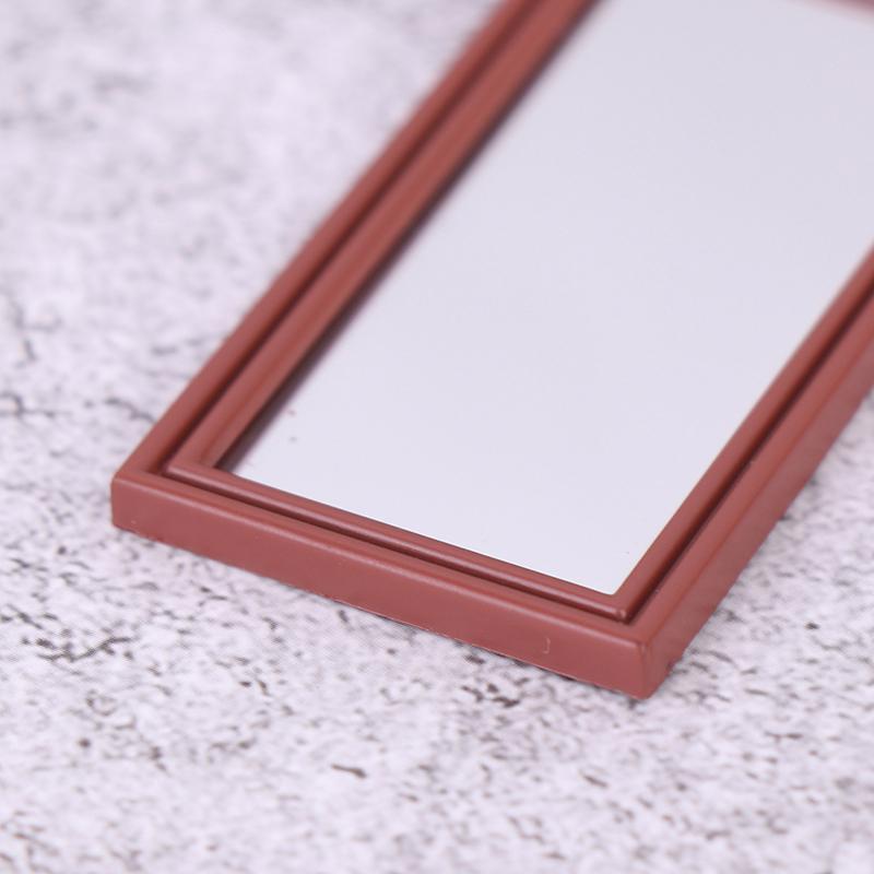 1Pc 1/12 Dollhouse Miniature Mirror Wall Room Mirror Doll House Accessories