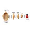 1Pc 1:12 Food Toy Jam Toast Basket Accessories Dollshouse Miniature Accessories