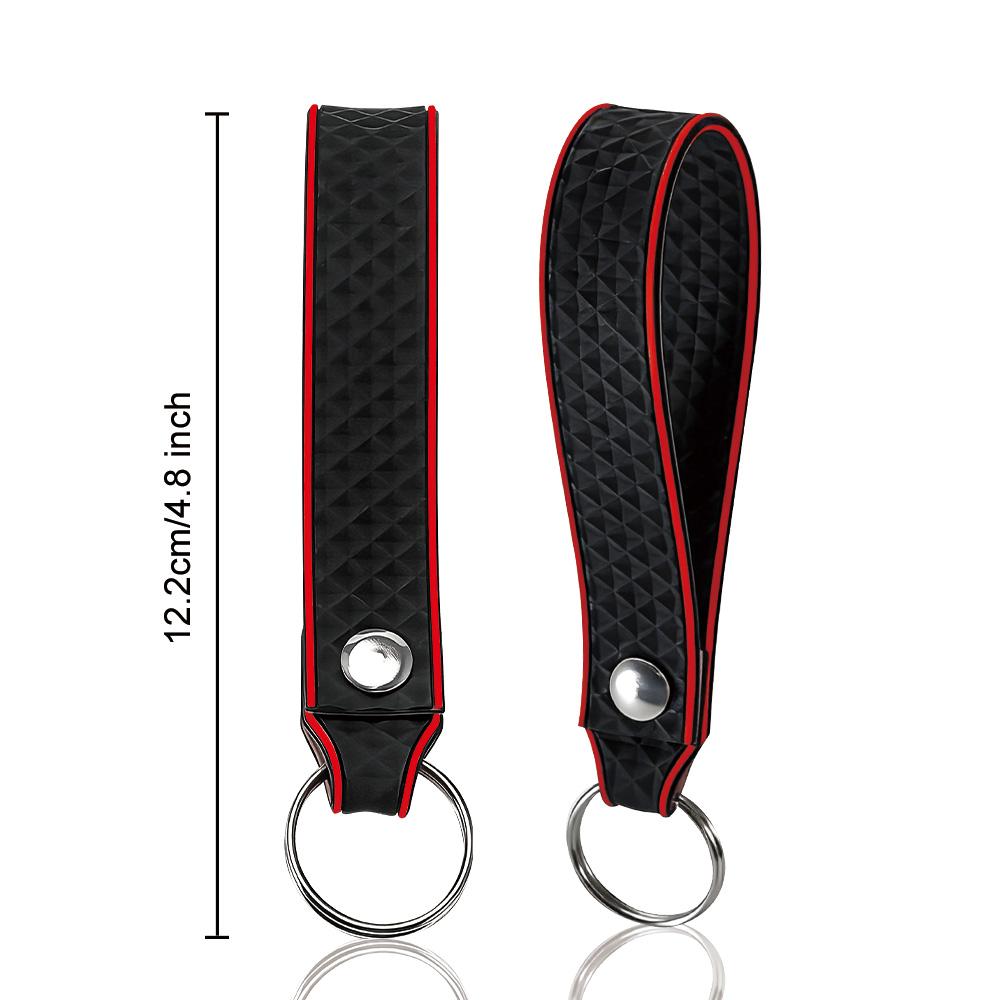 Keychain Silicone Car Key Case Cover For Toyota Auris HiLux Corolla Fortuner Prado Verso Camry Yaris Vitz Vios Ractis 2/4 Button