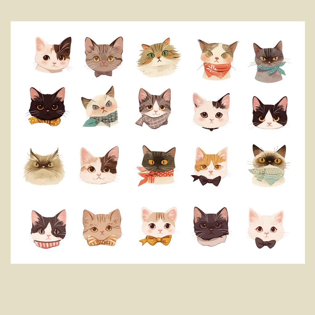 40 pcs/box Good Life Duck Album decorative stickers Self-adhesive stickers for DIY student creative stationery notebook diary