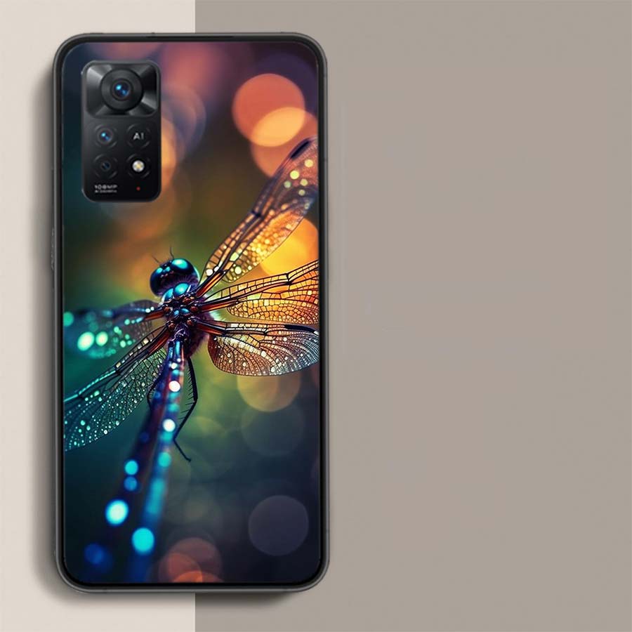 

Dragonfly Texture is Realistic Phone Case For Redmi Note 14+ 13 Pro Plus 14C 13C 12C 12 10A 10C 10 9 8 9A 9C 9T 8A 7 Pro Xiaomi Redmi Note 14 4G