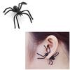 1Pc Fashion Halloween Scary Spider Shape Piercing Earring Ear Studs Jewelry