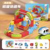 Magnetic Bullet Train Set With Electric Locomotive Magnetic Track DIY Building Blocks For Stem Educational Construction