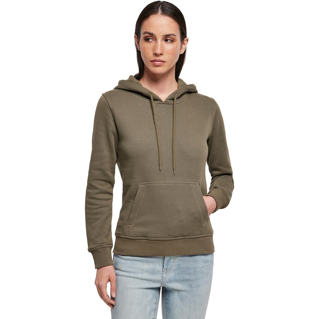 Build Your Brand Dámská bio mikina s kapucí