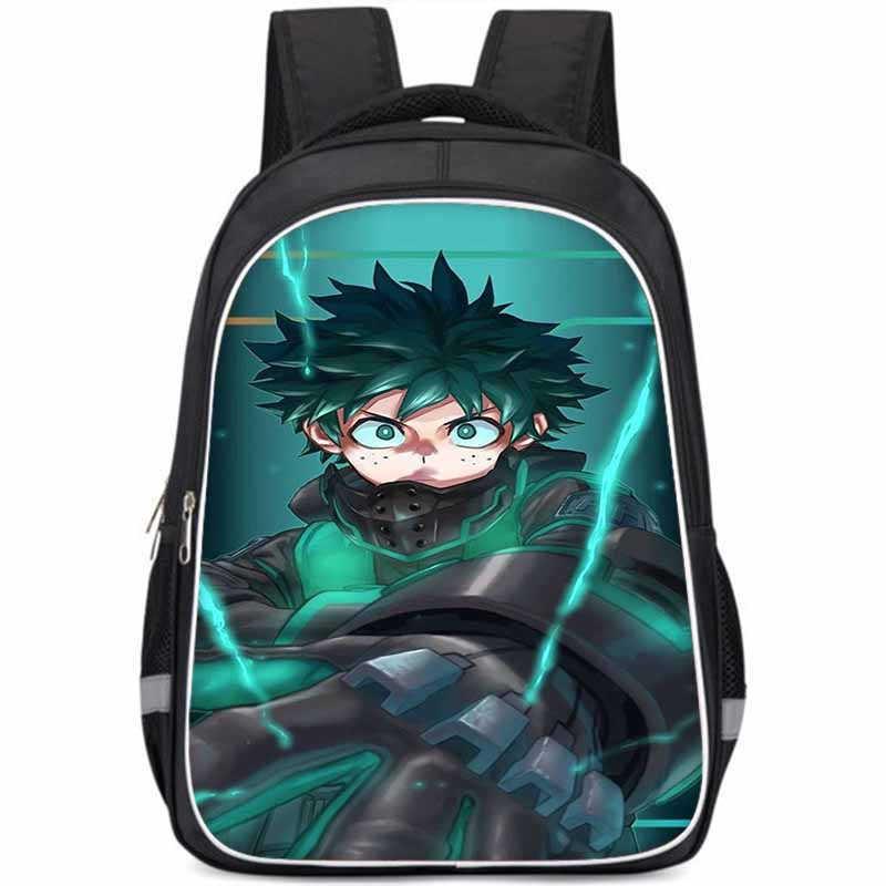 My Hero Academia Large Capacity Lightweight Oxford Fabric Backpack For Kids