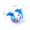 Dolphin Decor Figurine Tank Craft Lovely Statue Garden Bedroom Hallway Sea Ornament