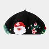 LDSLYJR Autumn Winter Cotton Cartoon Warm Beret Painter Hat Octagonal Hat Women and Girl 02