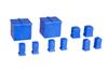 PM Office A PLUM Pop Other World Series Relay Blue Plastic Kit MS083 1/80 Box/Cubicle