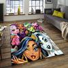 1pc Monster High Draculaura4 Design Area Rug - Non-Slip, Soft & Cozy Floor Mat for Living Room, Bedroom, Office - Indoor/Outdoor Decorative Carpet